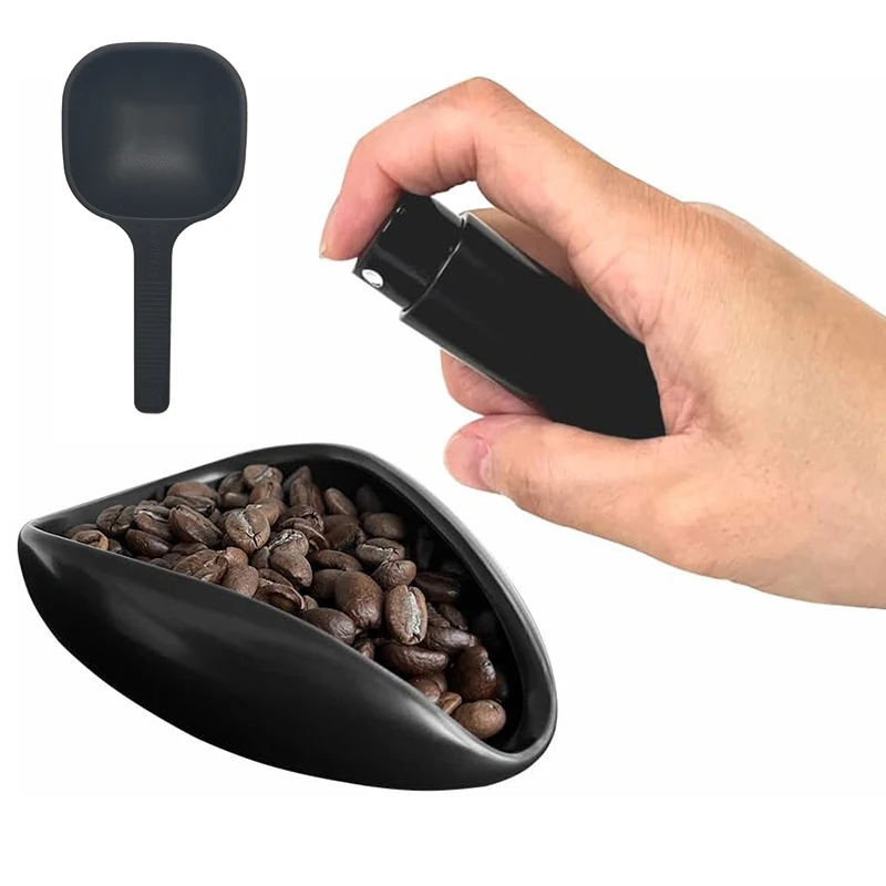Coffee Tea And Bean - Coffee Bean Measuring Cup Spoon Spray