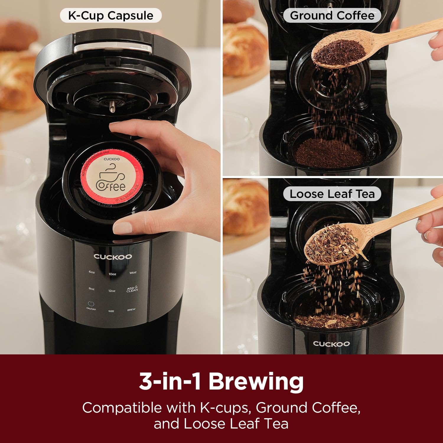 Single Serve Coffee Maker for  - Coffee Tea Espresso Machines 评论和价格