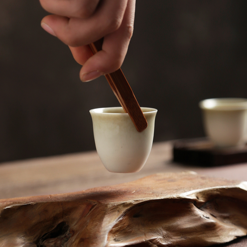3pcs/set ceramic tea spoon lea - Coffee Tea Leaf 评论和价格