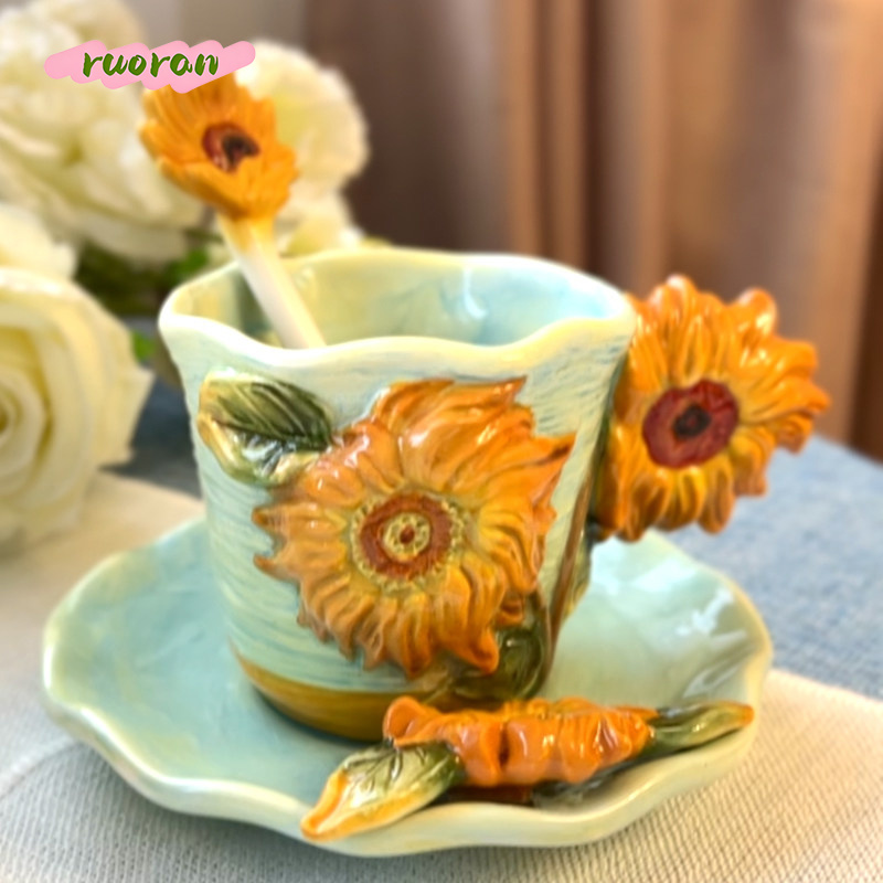 Van Gogh Starry Night Ceramic  - Coffee Tea Van 评论和价格