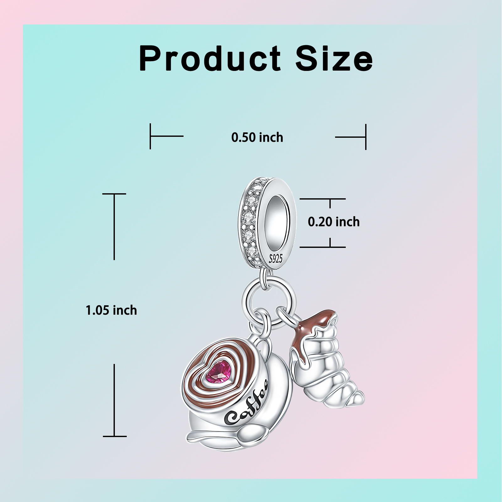 Coffee Lover Charms 925 Sterli - Coffee Tea Espresso Machines 评论和价格