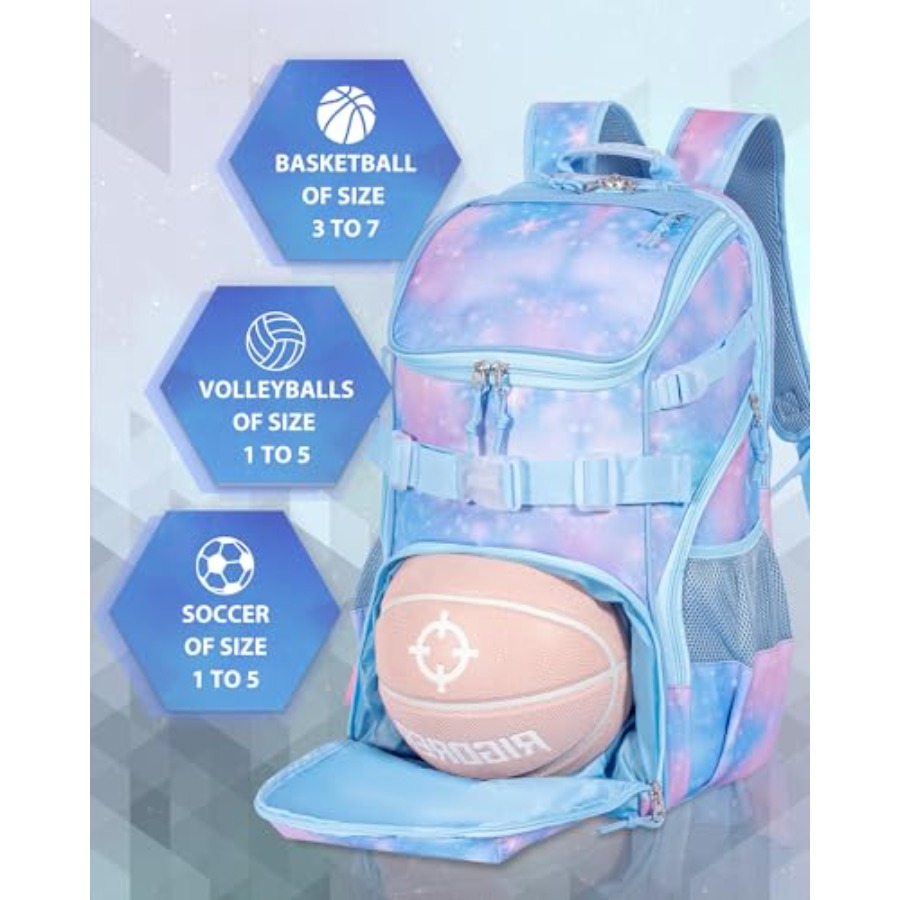 Basketba Backpack Woen Fit Soc - Tea & Coffee Kent 评论和价格