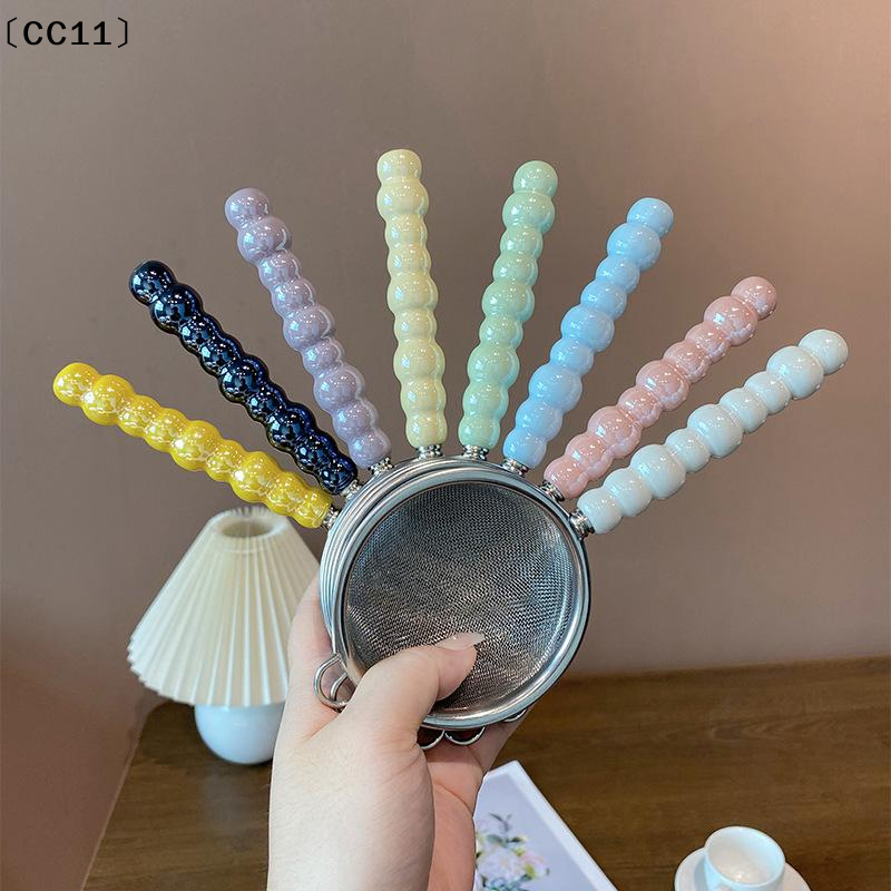 Tea Strainer With Pearl Cerami - Coffee Tea Leaf 评论和价格
