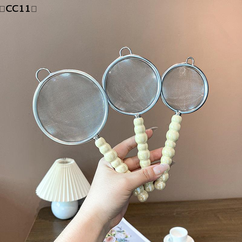 Tea Strainer With Pearl Cerami - Coffee Tea Leaf 评论和价格