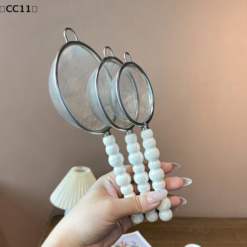 Tea Strainer With Pearl Cerami - Coffee Tea Leaf 评论和价格