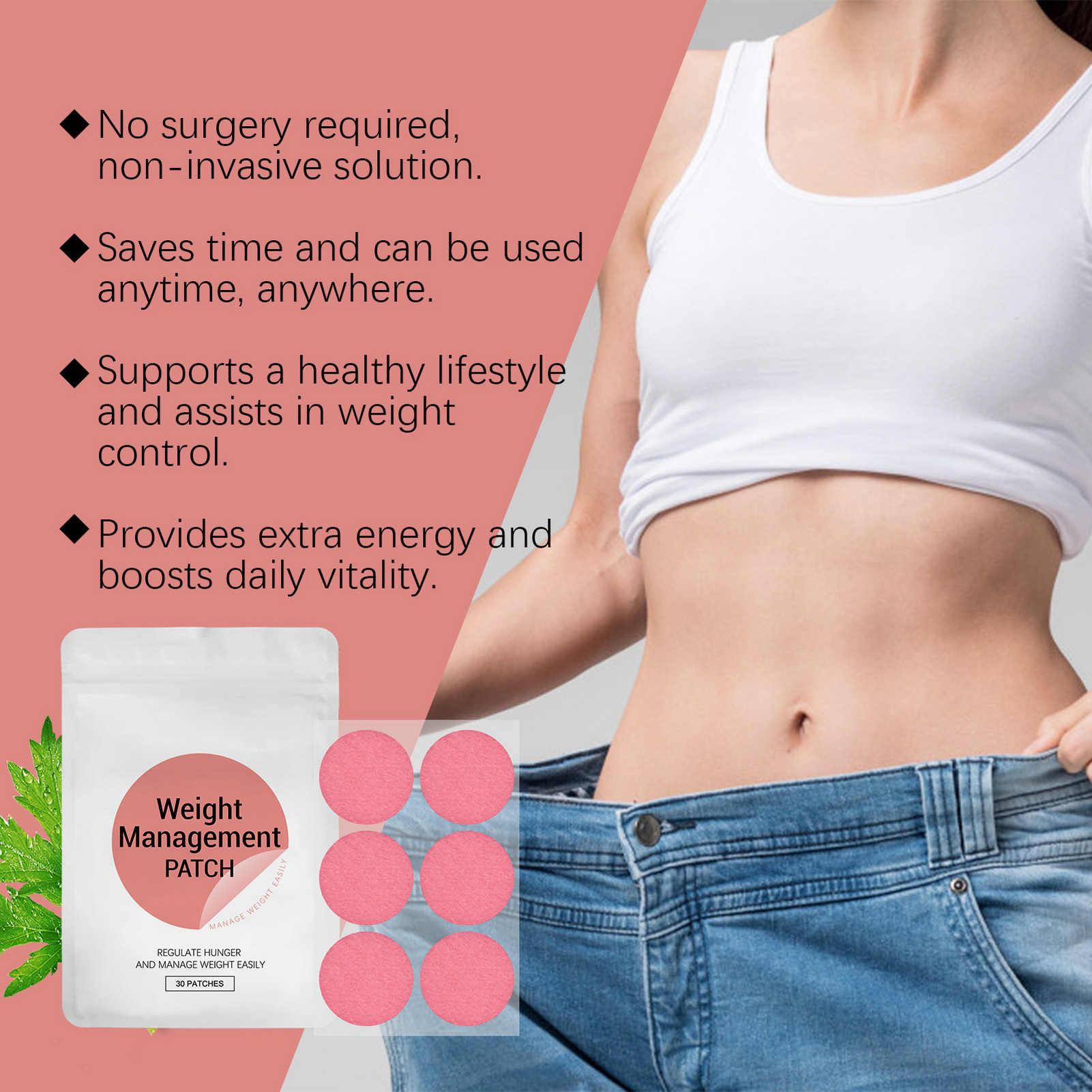 30pcs Weight Management Patch  - Coffee Tea For Weight Loss 评论和价格
