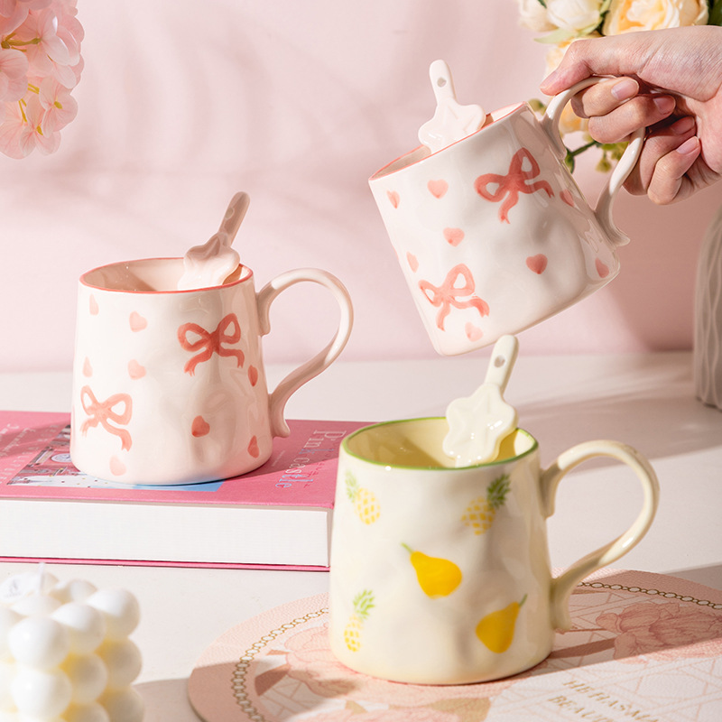 Cute Ceramic Mug High-value Wa - Coffee Plus Tea 评论和价格