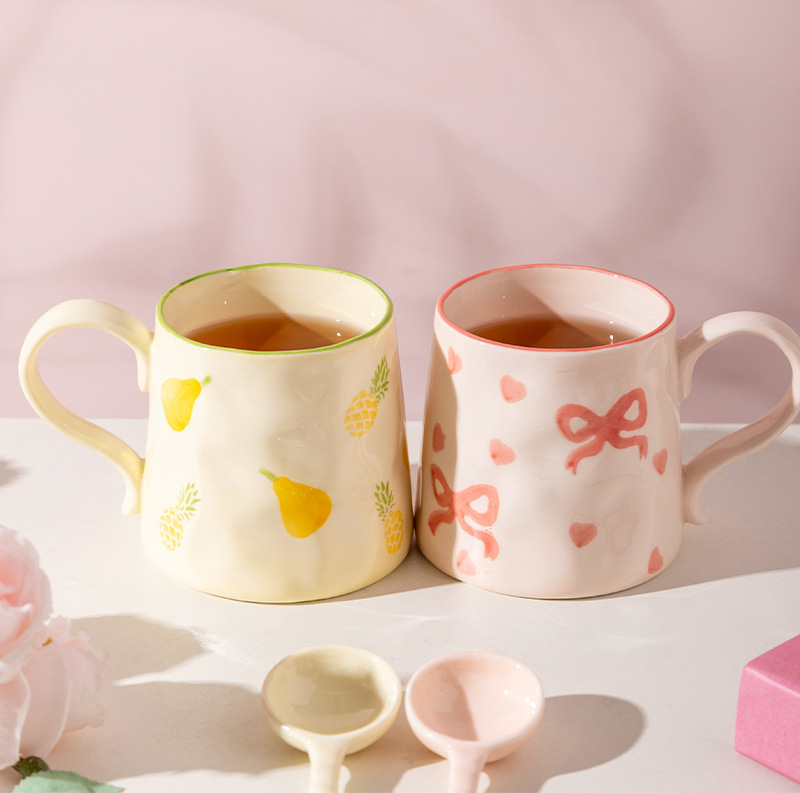 Cute Ceramic Mug High-value Wa - Coffee Plus Tea 评论和价格