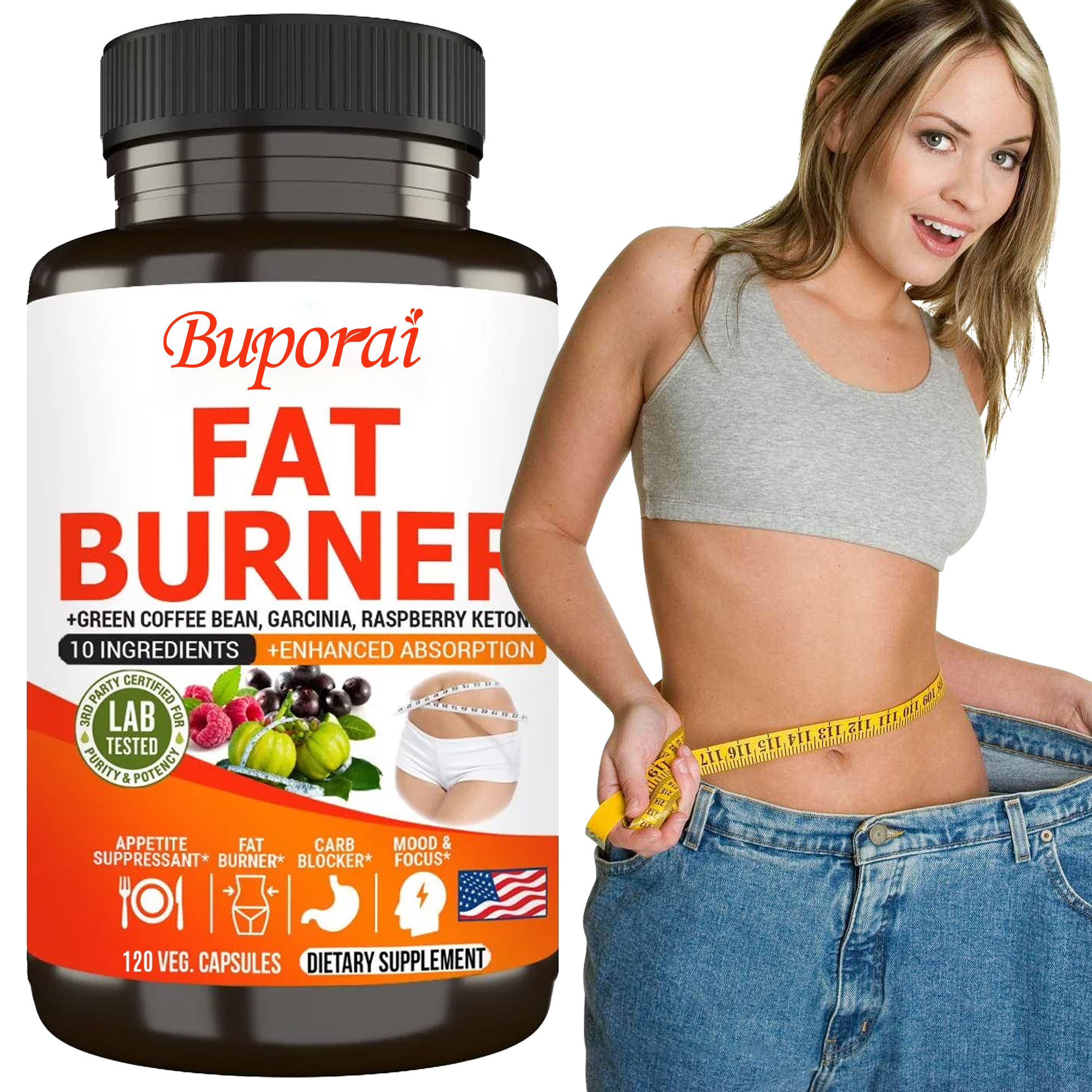 Fat Burner Capsules - Healthy  - Coffee Tea For Weight Loss 评论和价格