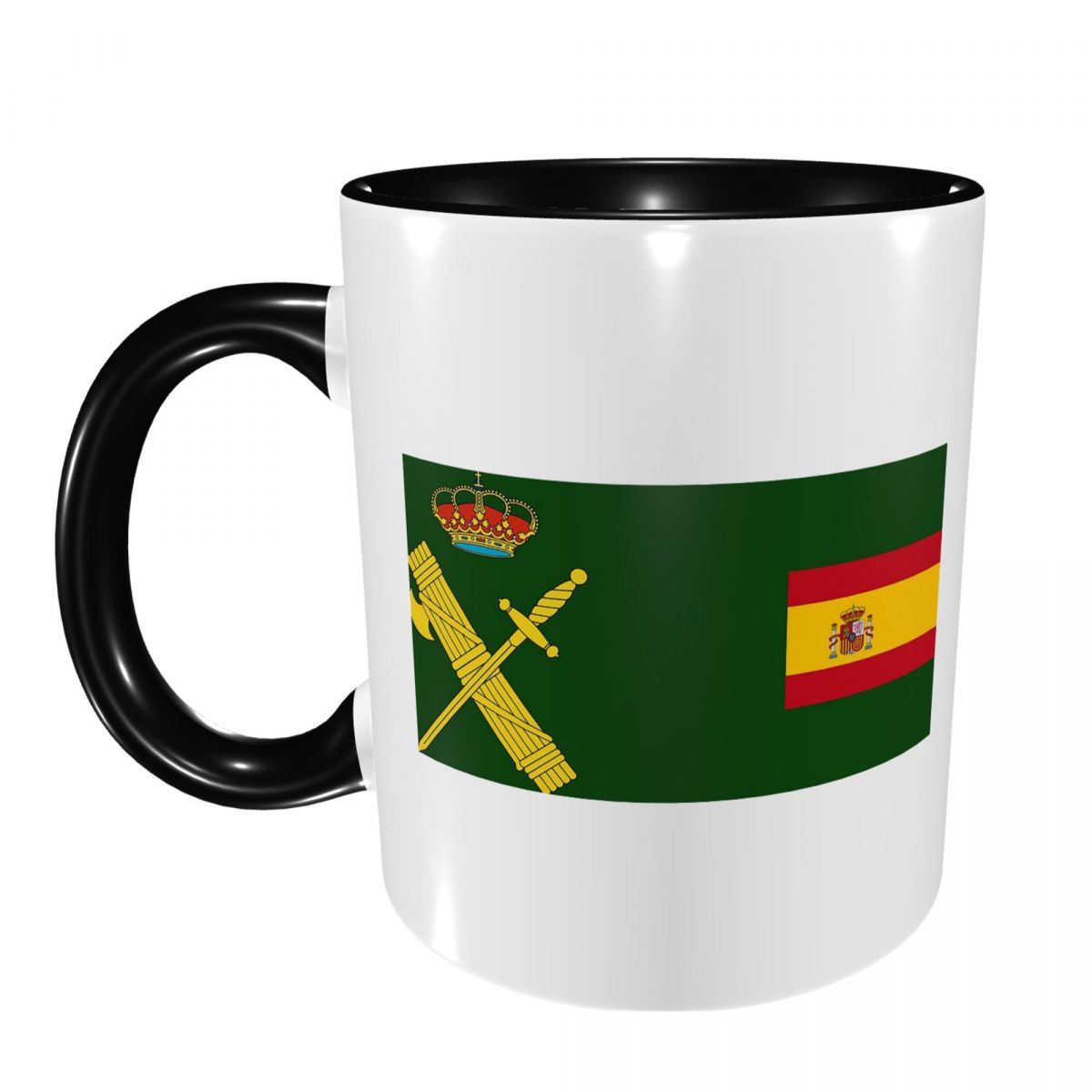 Spain Flag Plus Emblem Civil G - Coffee Plus Tea 评论和价格