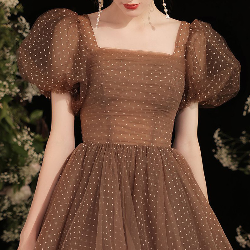 It's Yiiya Evening Dress Coffe - Coffee Plus Tea 评论和价格