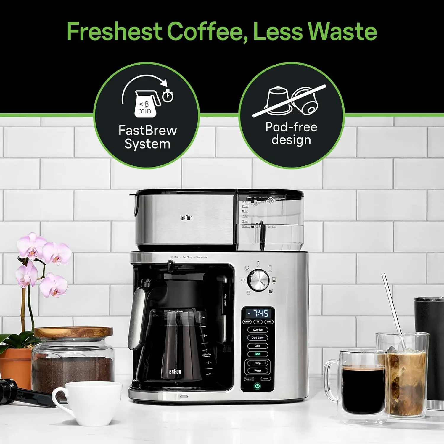 MultiServe Plus 10- Cup Pod Fr - Coffee Plus Tea 评论和价格