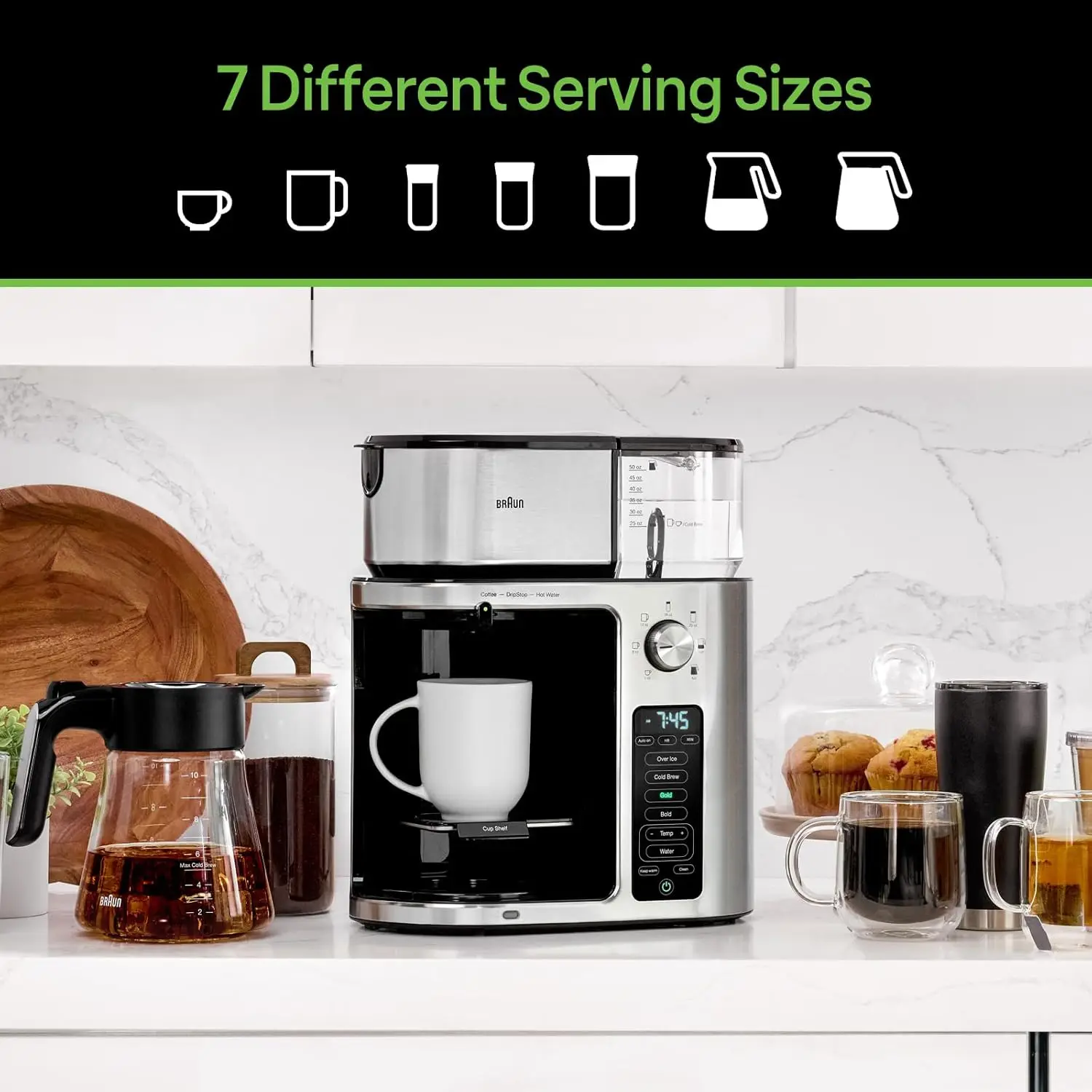 MultiServe Plus 10- Cup Pod Fr - Coffee Plus Tea 评论和价格