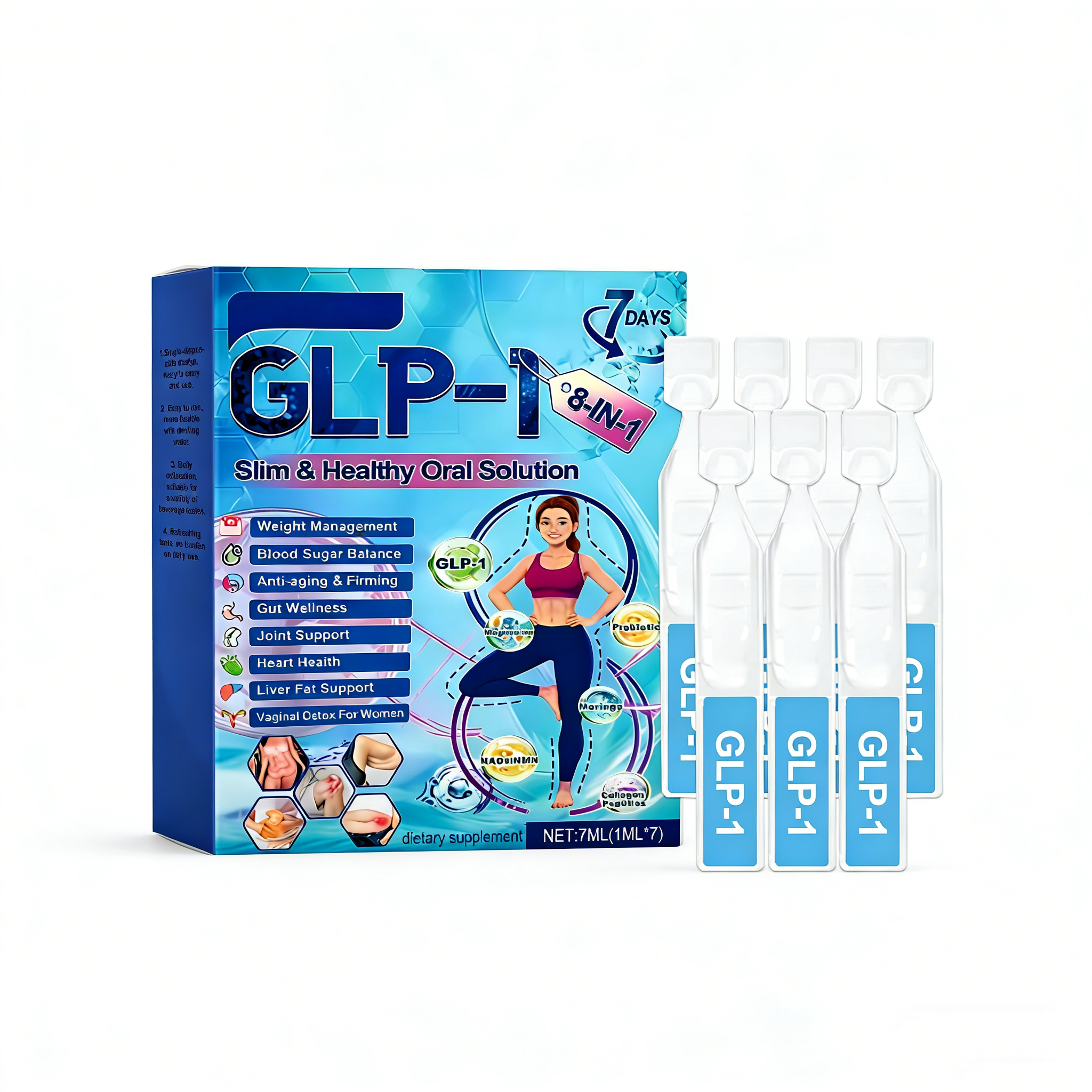 Glp-1 Slimming Drops Promote D - Coffee Tea For Weight Loss 评论和价格
