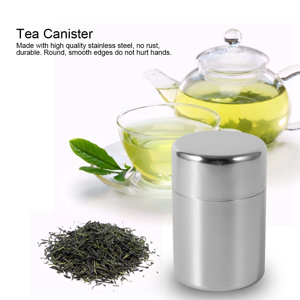 Stainless Steel Tea Leaf Tins  - Coffee Tea Leaf 评论和价格