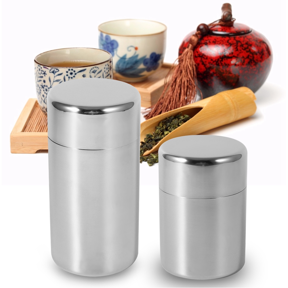 Stainless Steel Tea Leaf Tins  - Coffee Tea Leaf 评论和价格
