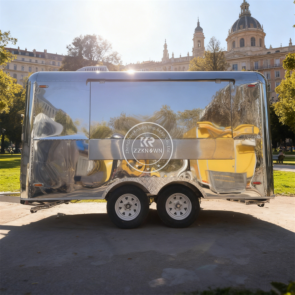 Street Stainless Steel Mobile  - Coffee Tea Van 评论和价格