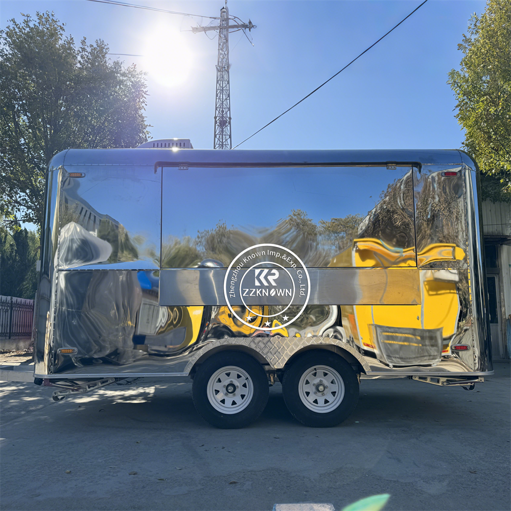 Street Stainless Steel Mobile  - Coffee Tea Van 评论和价格