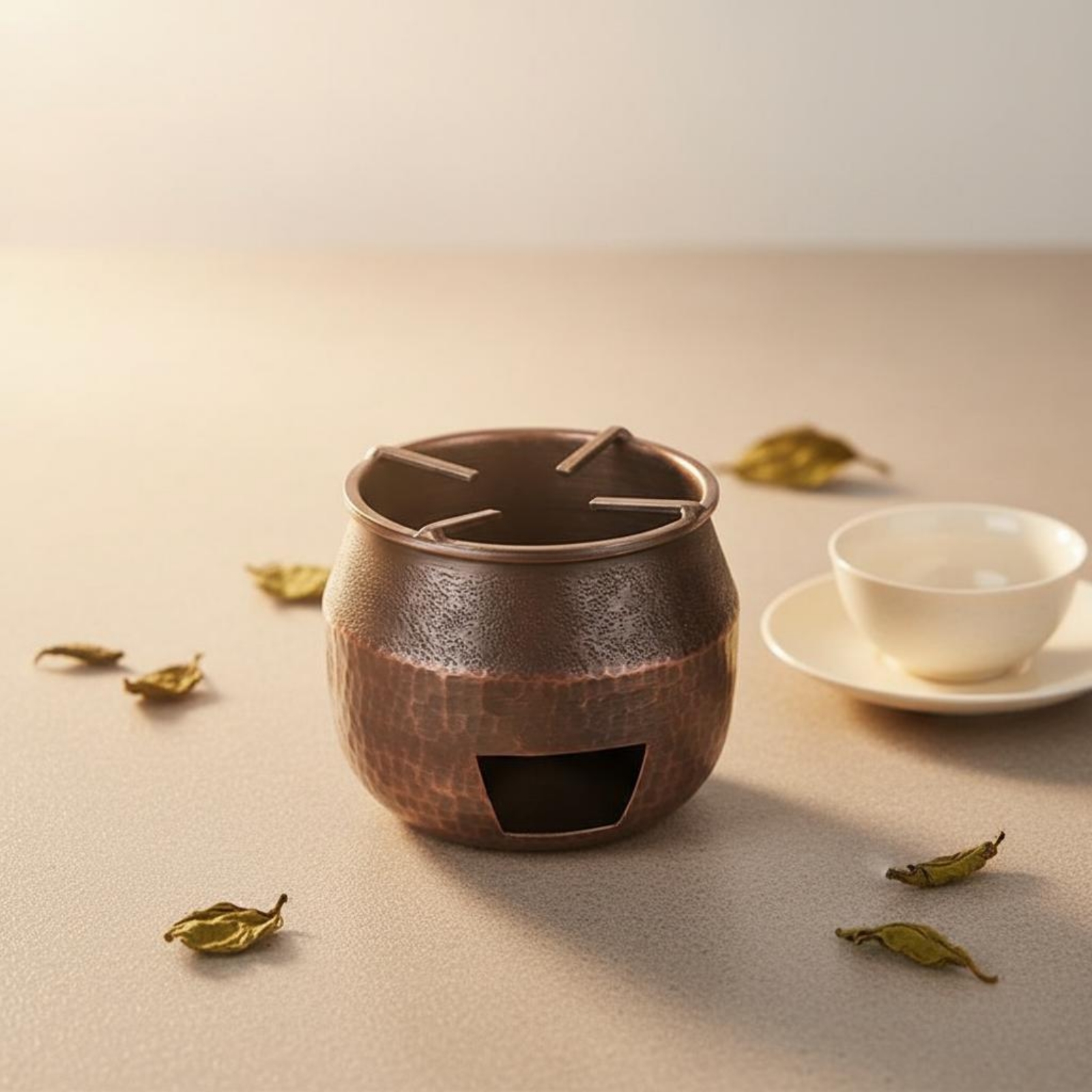 Copper Tea Heater Traditional  - Tea & Coffee Kent 评论和价格