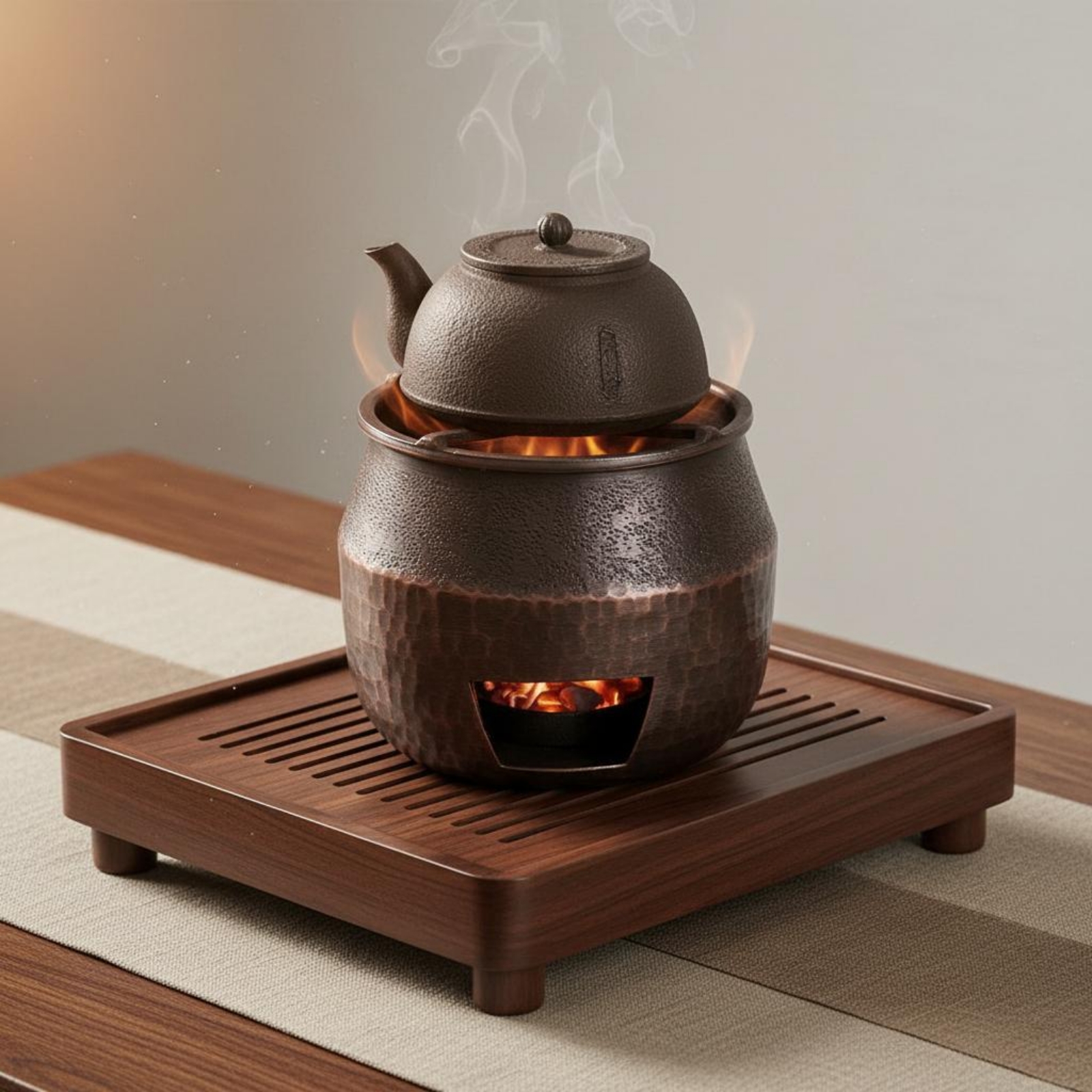 Copper Tea Heater Traditional  - Tea & Coffee Kent 评论和价格