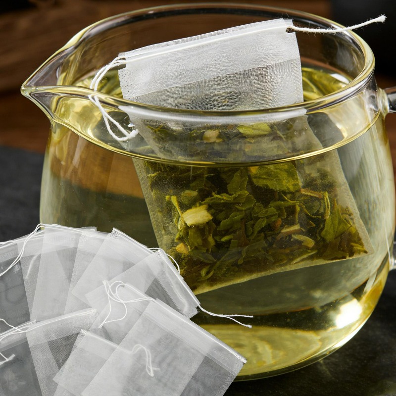 200/50Pcs Nylon Tea Bags Small - Coffee Tea Leaf 评论和价格