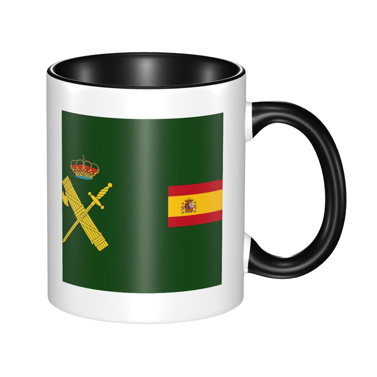 Spain Flag Plus Emblem Civil G - Coffee Plus Tea 评论和价格