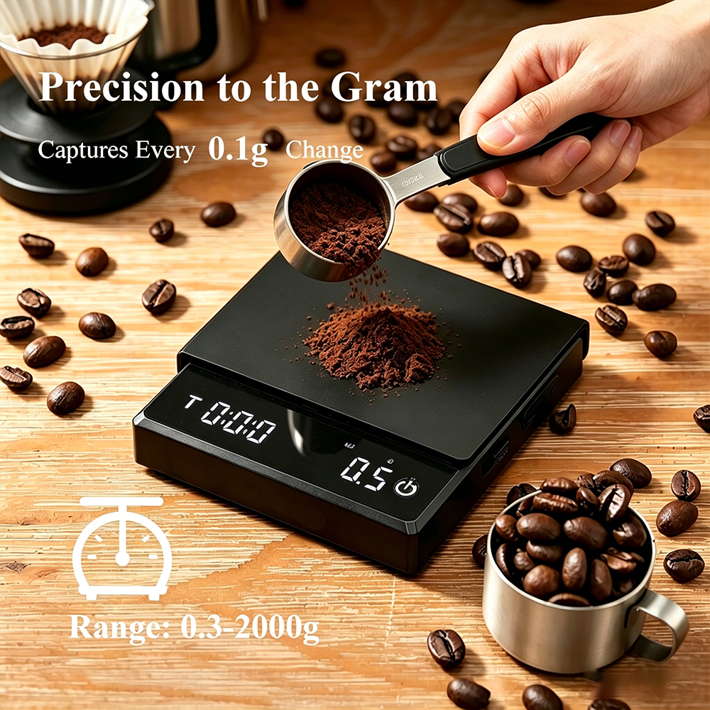 Mini Digital Coffee Scale with - Coffee Bean Scale 评论和价格