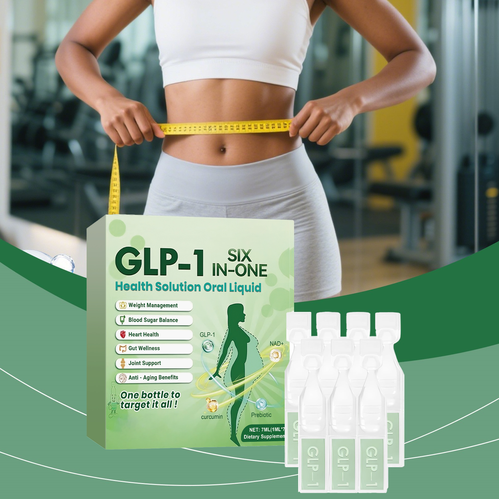 GLP-1 Six in One Slimming Drop - Coffee Tea For Weight Loss 评论和价格
