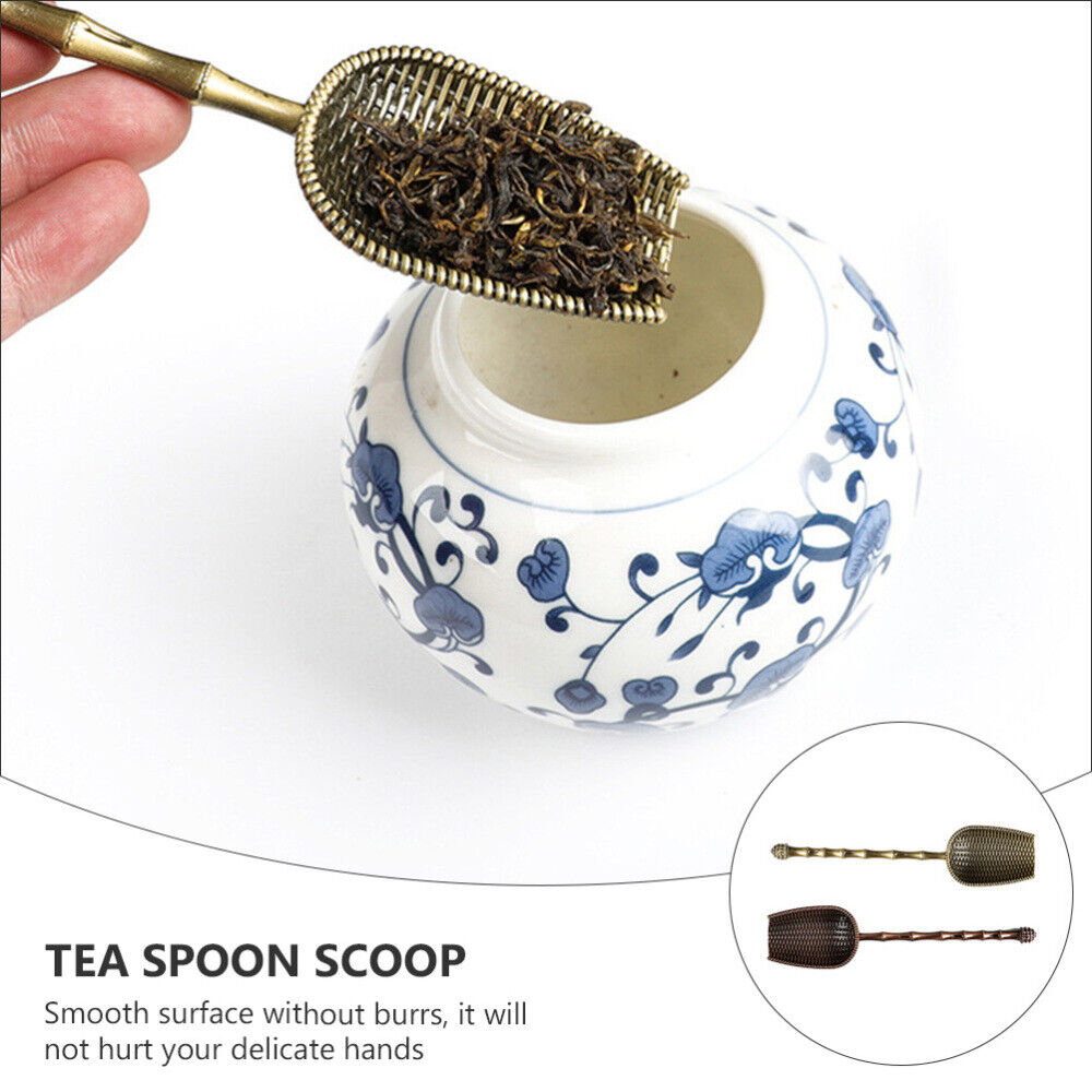 Metal Measuring Shovel Spoon V - Coffee Tea Leaf 评论和价格