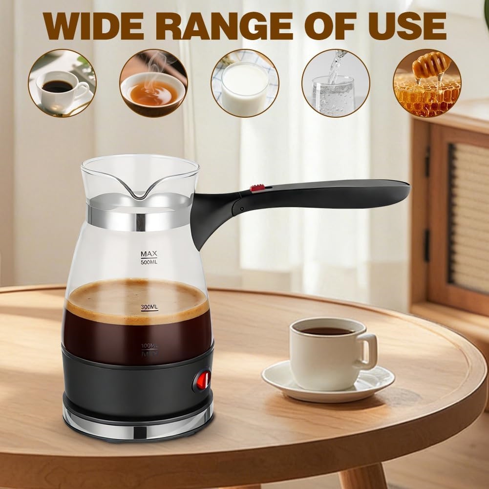 YCOC-Coffee Maker With Handle, - Coffee Tea Espresso Machines 评论和价格
