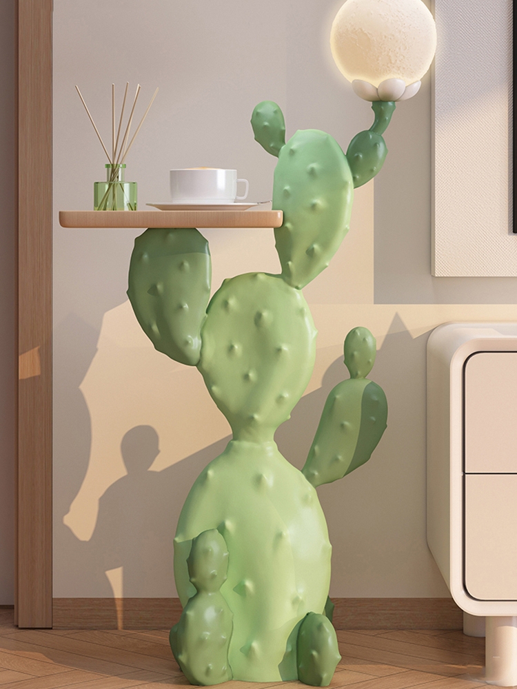 Home Decor 129CM Cactus Statue - Switching Coffee To Tea 评论和价格