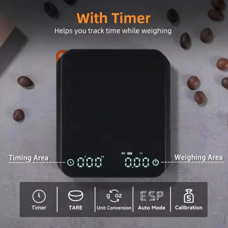 KitchenMini Coffee Scale with  - Coffee Bean Scale 评论和价格