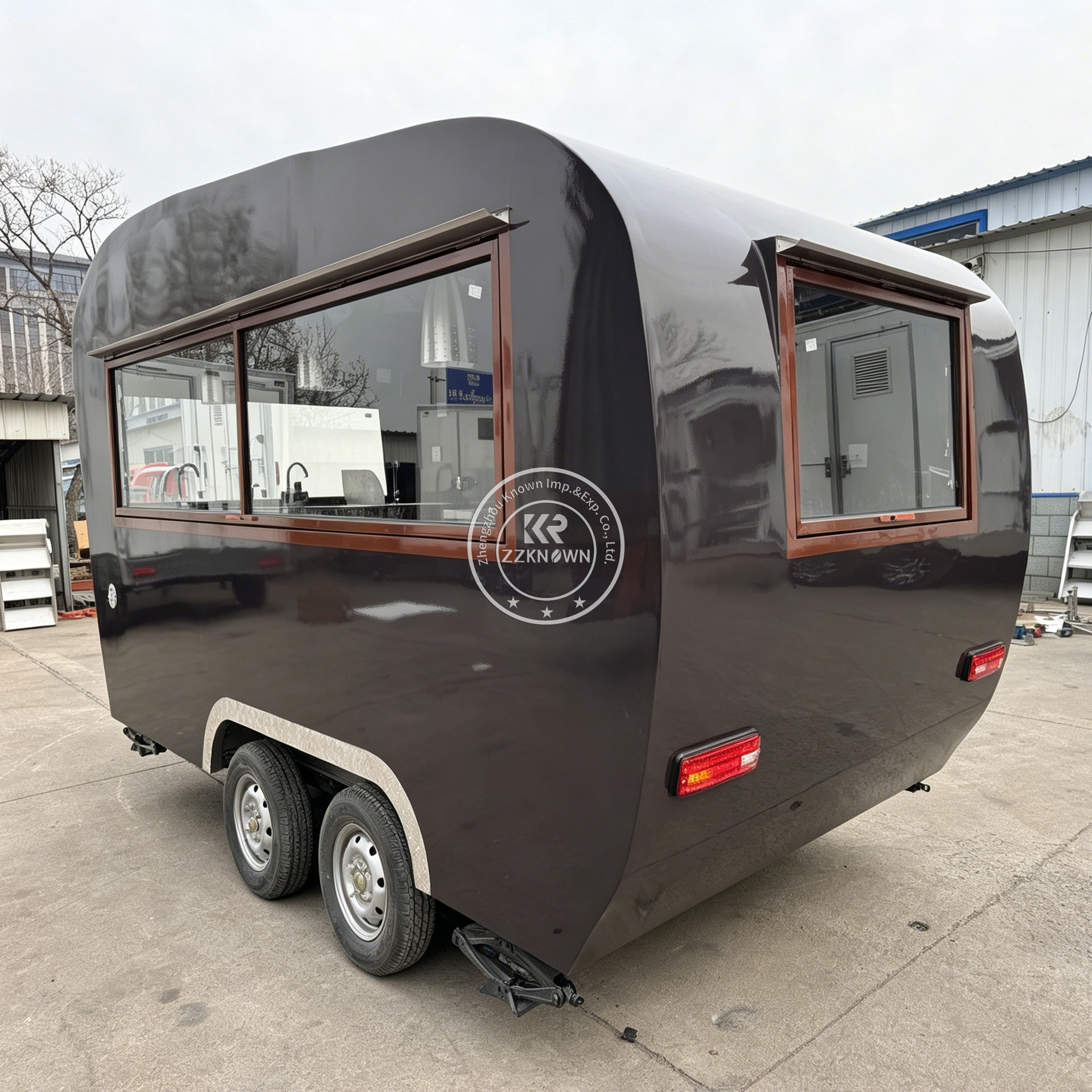 Street Stainless Steel Mobile  - Coffee Tea Van 评论和价格