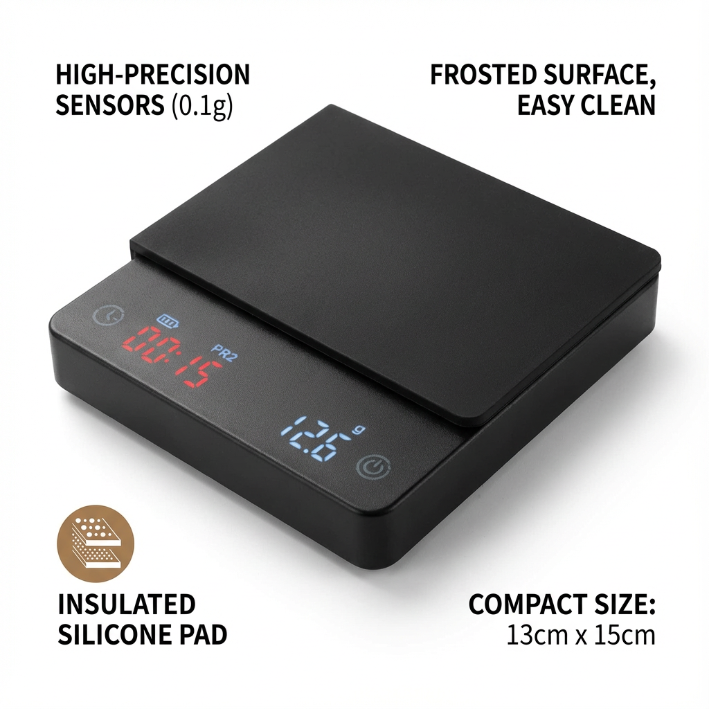 Nano Coffee Scale with Timer E - Coffee Bean Scale 评论和价格
