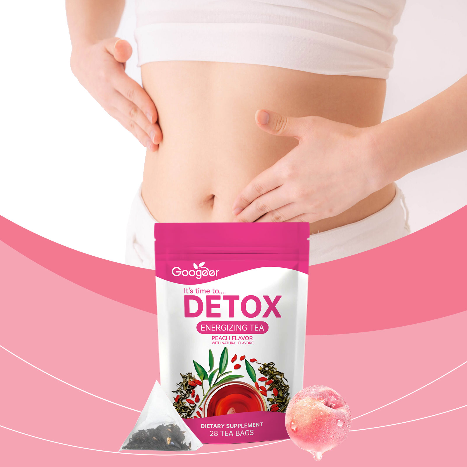 Googeer 28pcs Herbal Detox Tea - Coffee Tea For Weight Loss 评论和价格