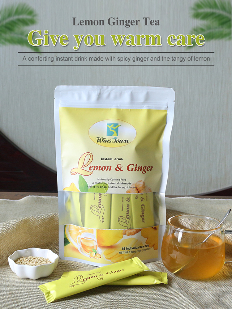 Natural Lemon Ginger Tea Pain  - Coffee Tea For Weight Loss 评论和价格